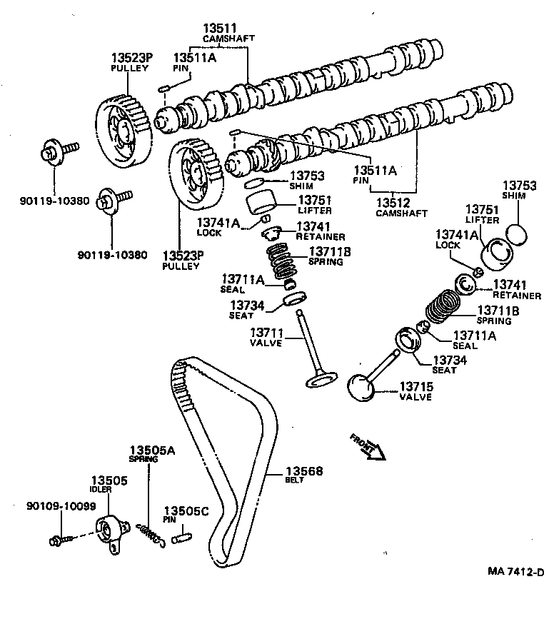 Camshaft & Valve