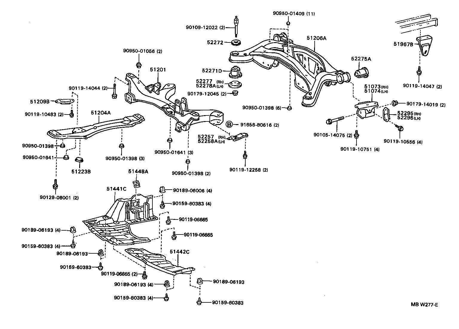Suspension Crossmember & Under Cover