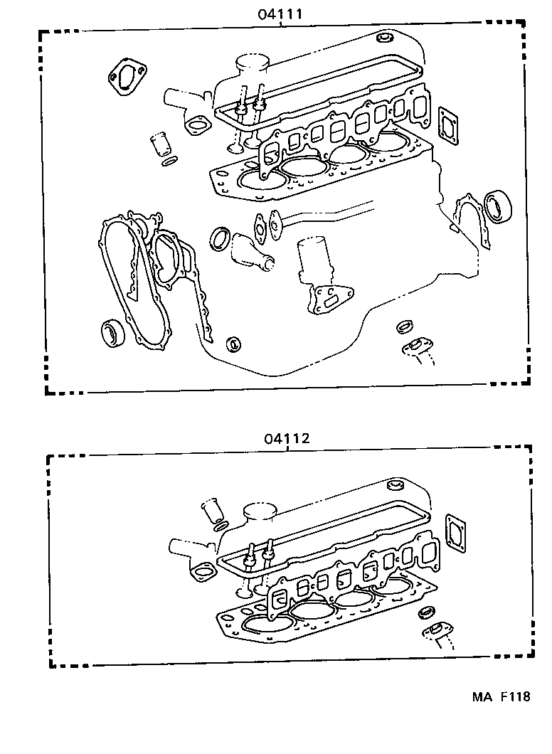 Engine Overhaul Gasket Kit