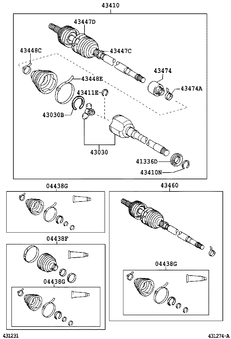Front Drive Shaft