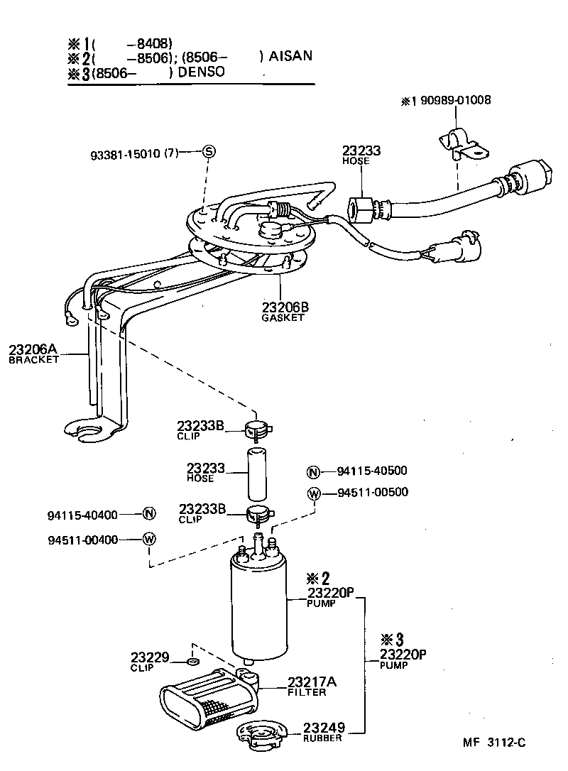 Sistema de inyección de combustible