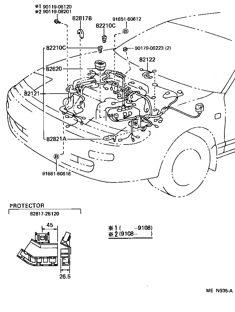 Wiring & Clamp