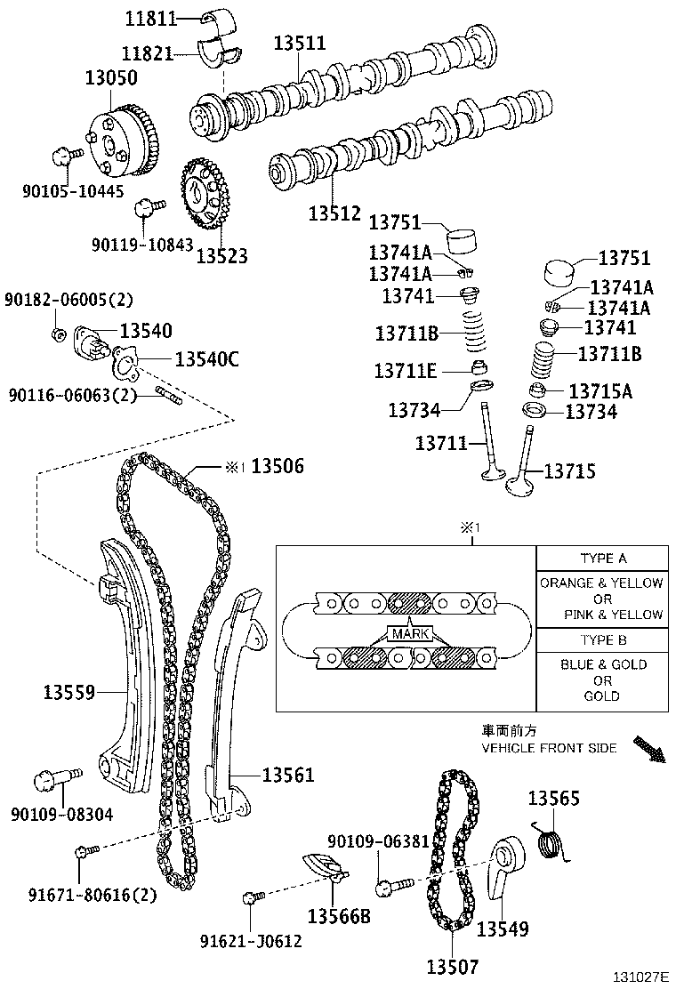 Camshaft & Valve