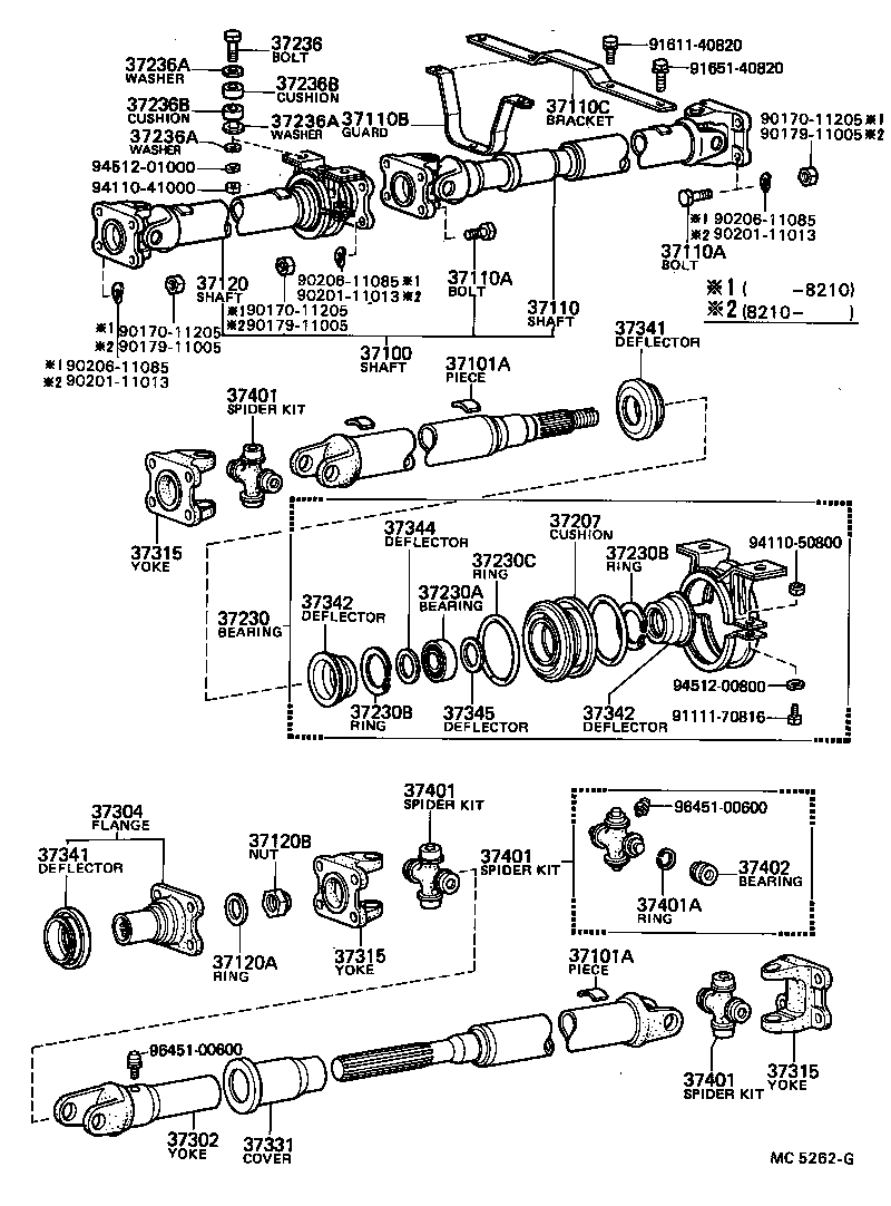 Propeller Shaft & Universal Joint
