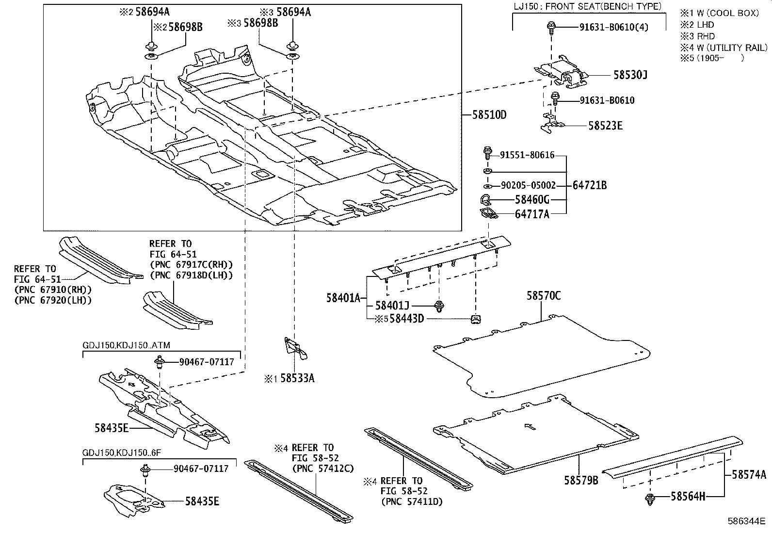 Floor Mat & Silencer Pad