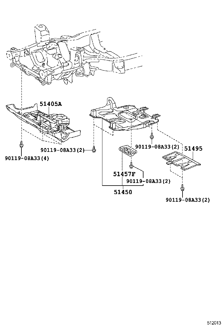 Suspension Crossmember & Under Cover