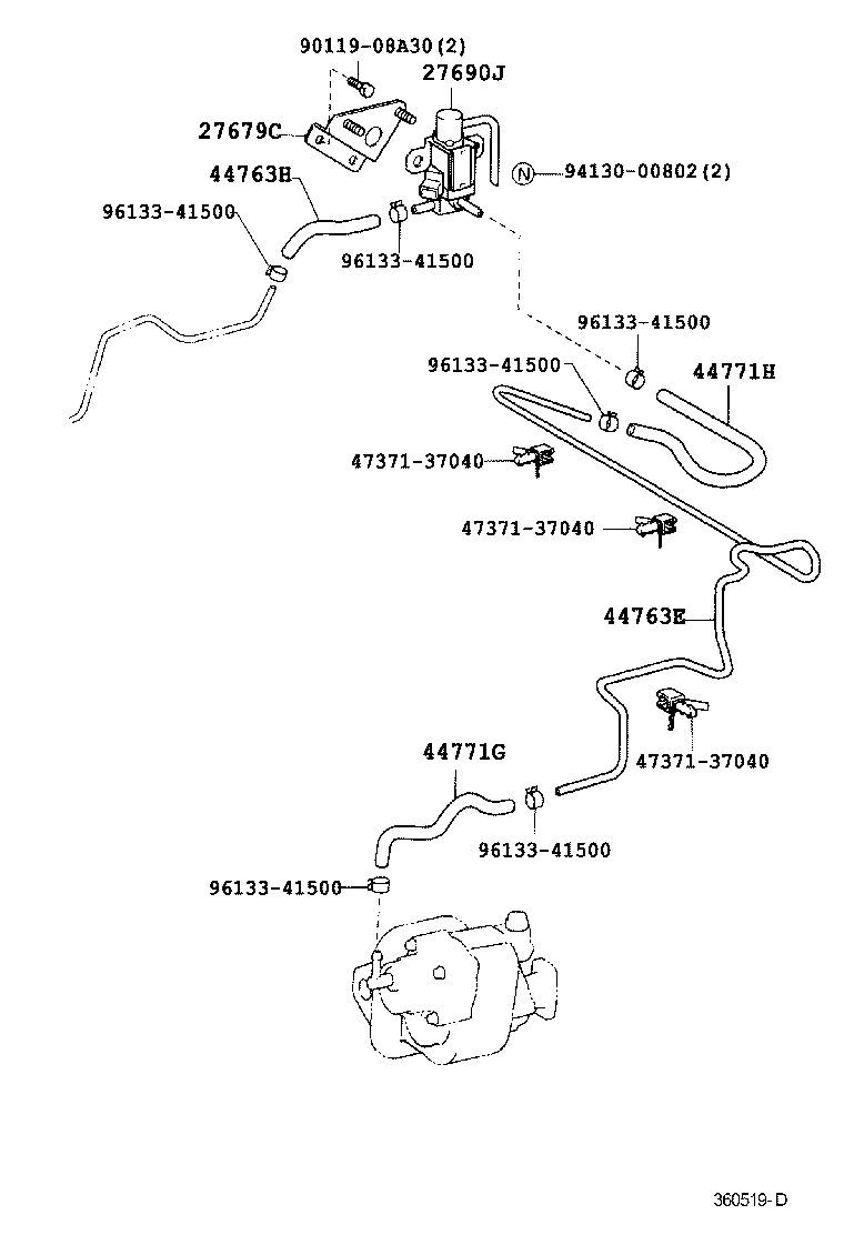 Power Takeoff Case Gear