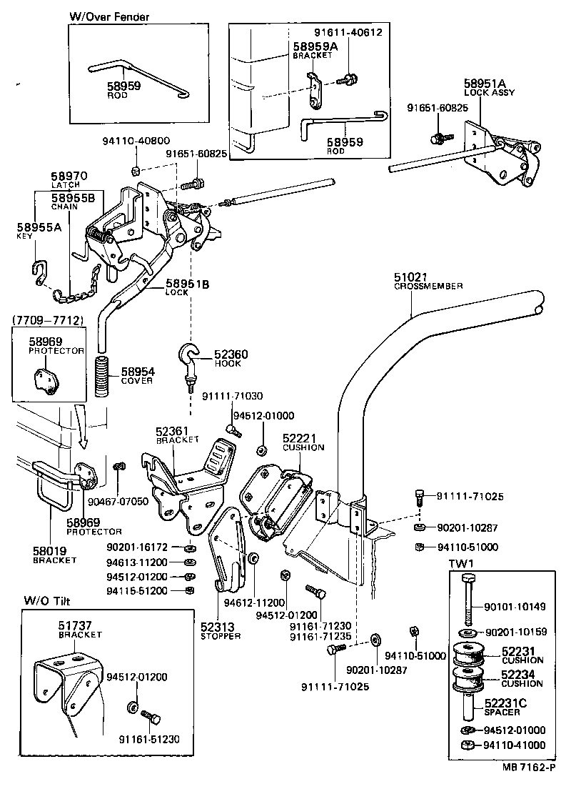 Cab Mounting & Body Mounting