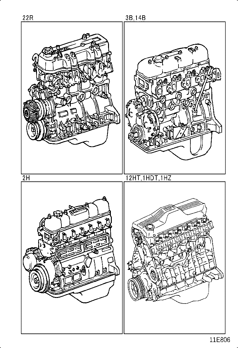 Conjunto parcial del motor