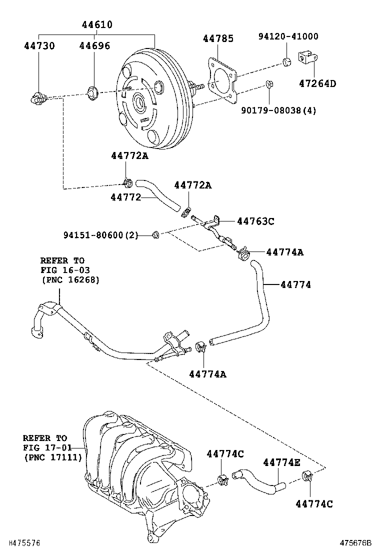 Brake Booster & Vacuum Tube