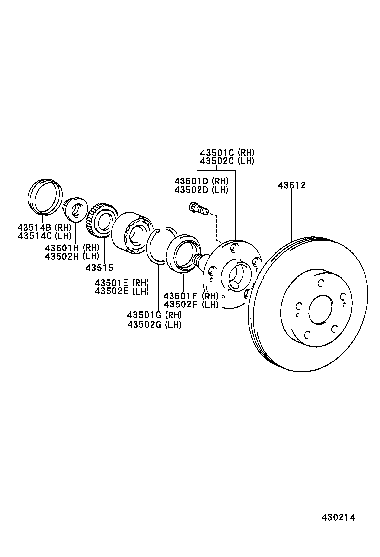 Front Axle Hub