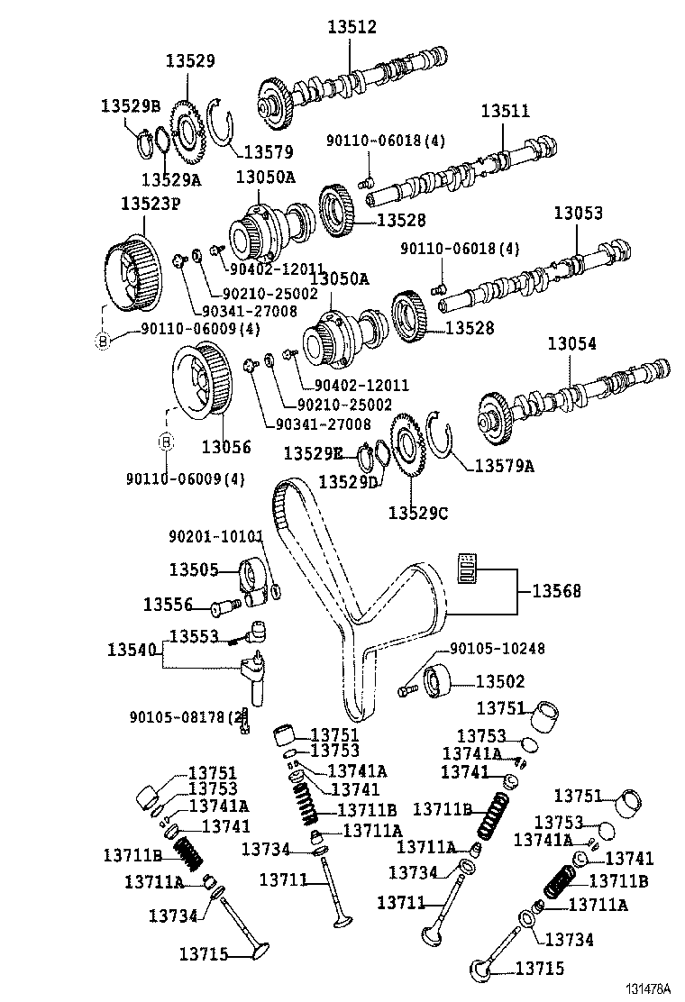 Camshaft & Valve