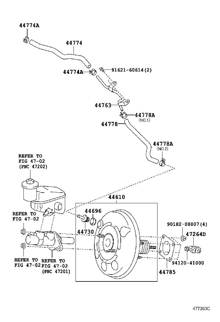 Brake Booster & Vacuum Tube
