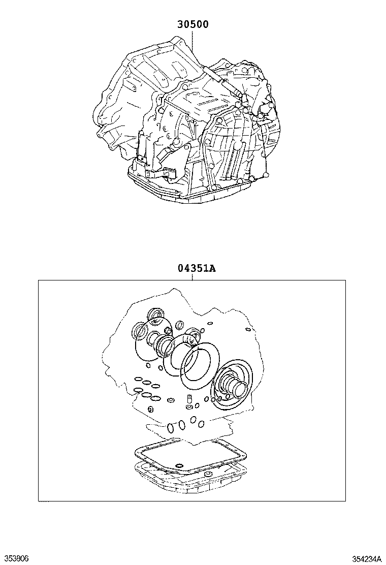 Transaxle Or Transmission Assy & Gasket Kit