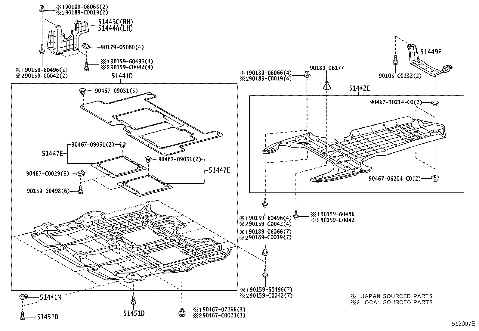 Suspension Crossmember & Under Cover