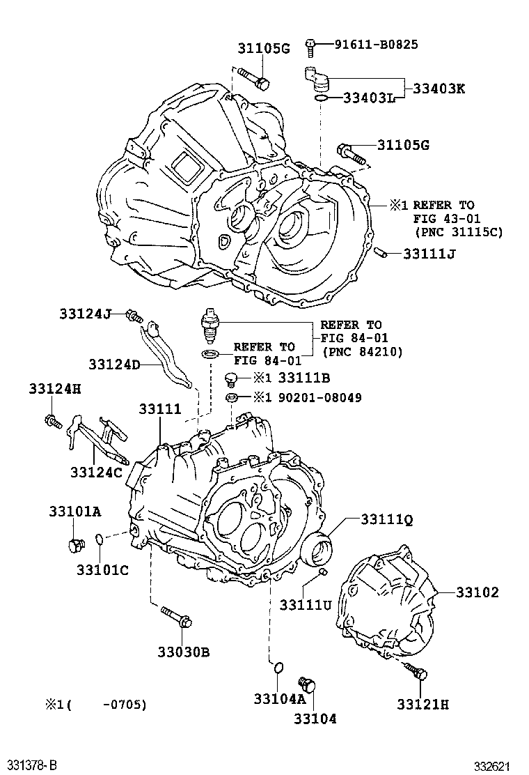 Clutch Housing + Transmission Case