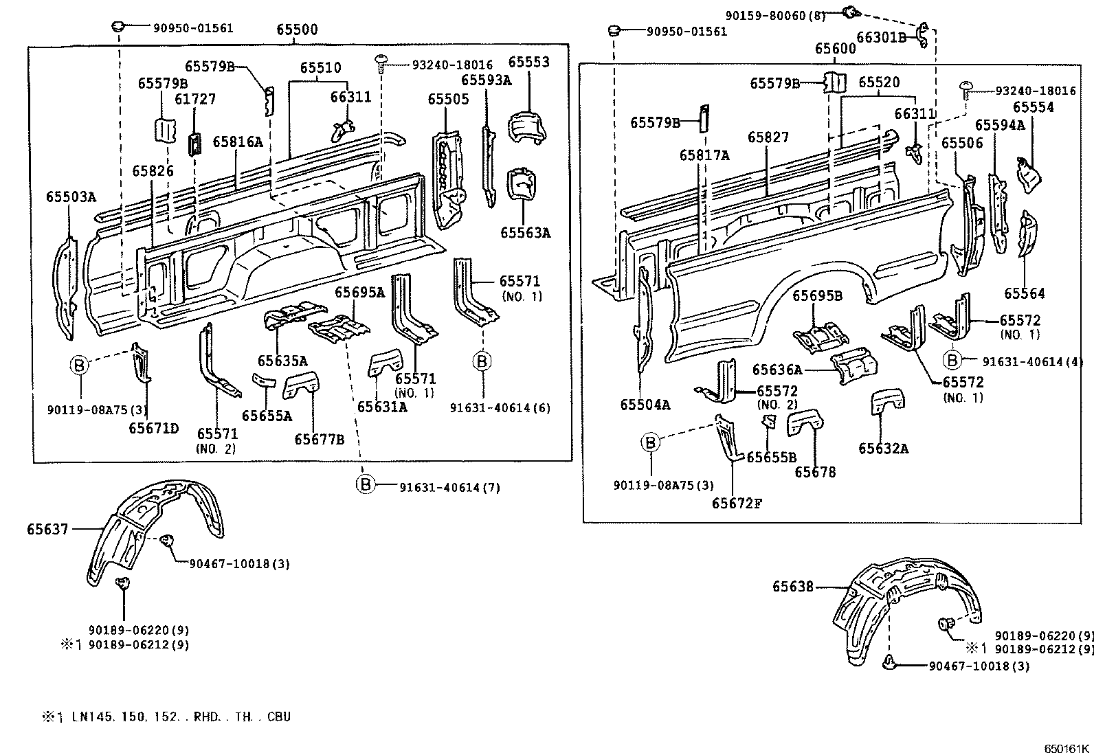 Rear Body Side Panel