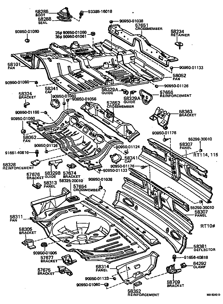 Floor Pan & Lower Back Panel