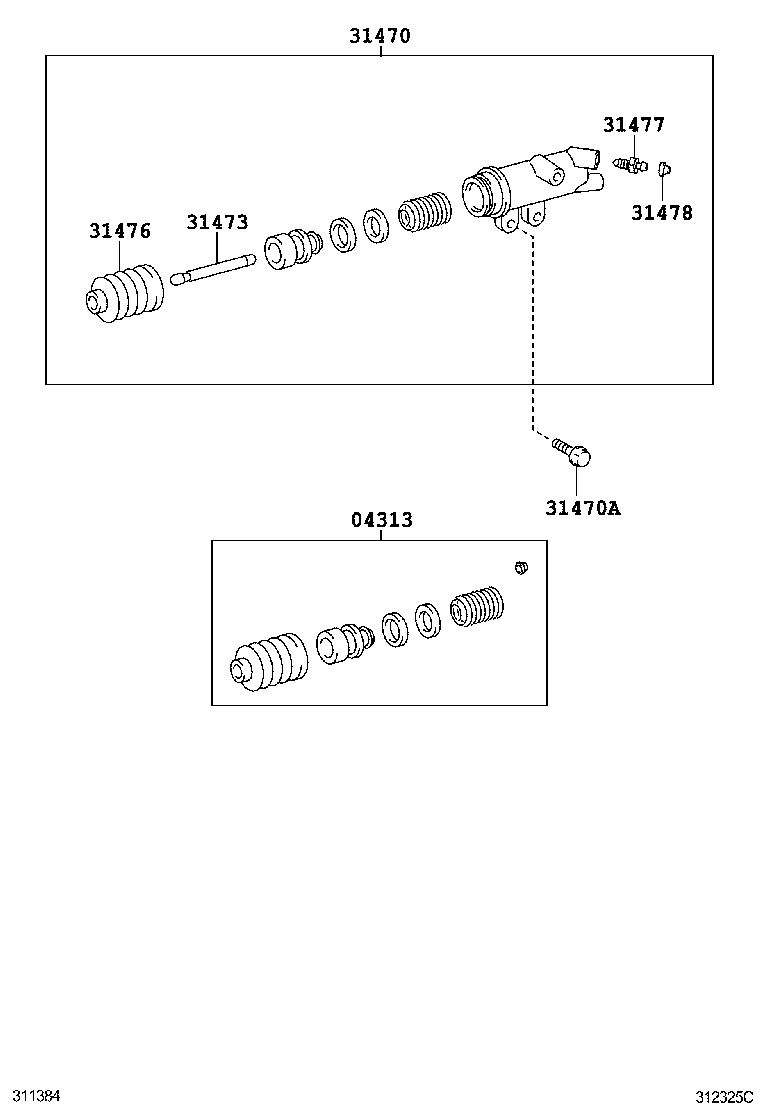 Clutch Release Cylinder
