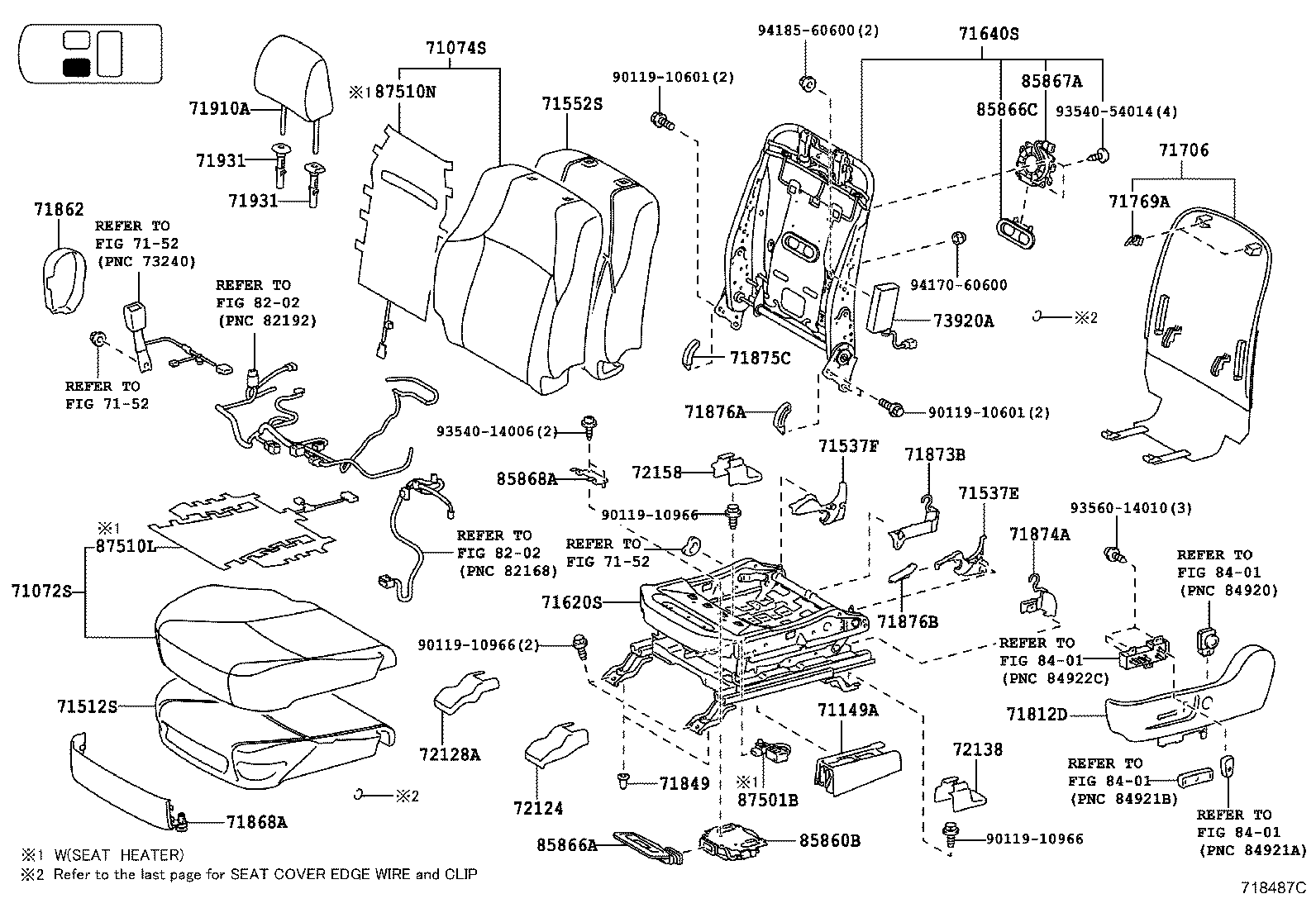 Seat & Seat Track