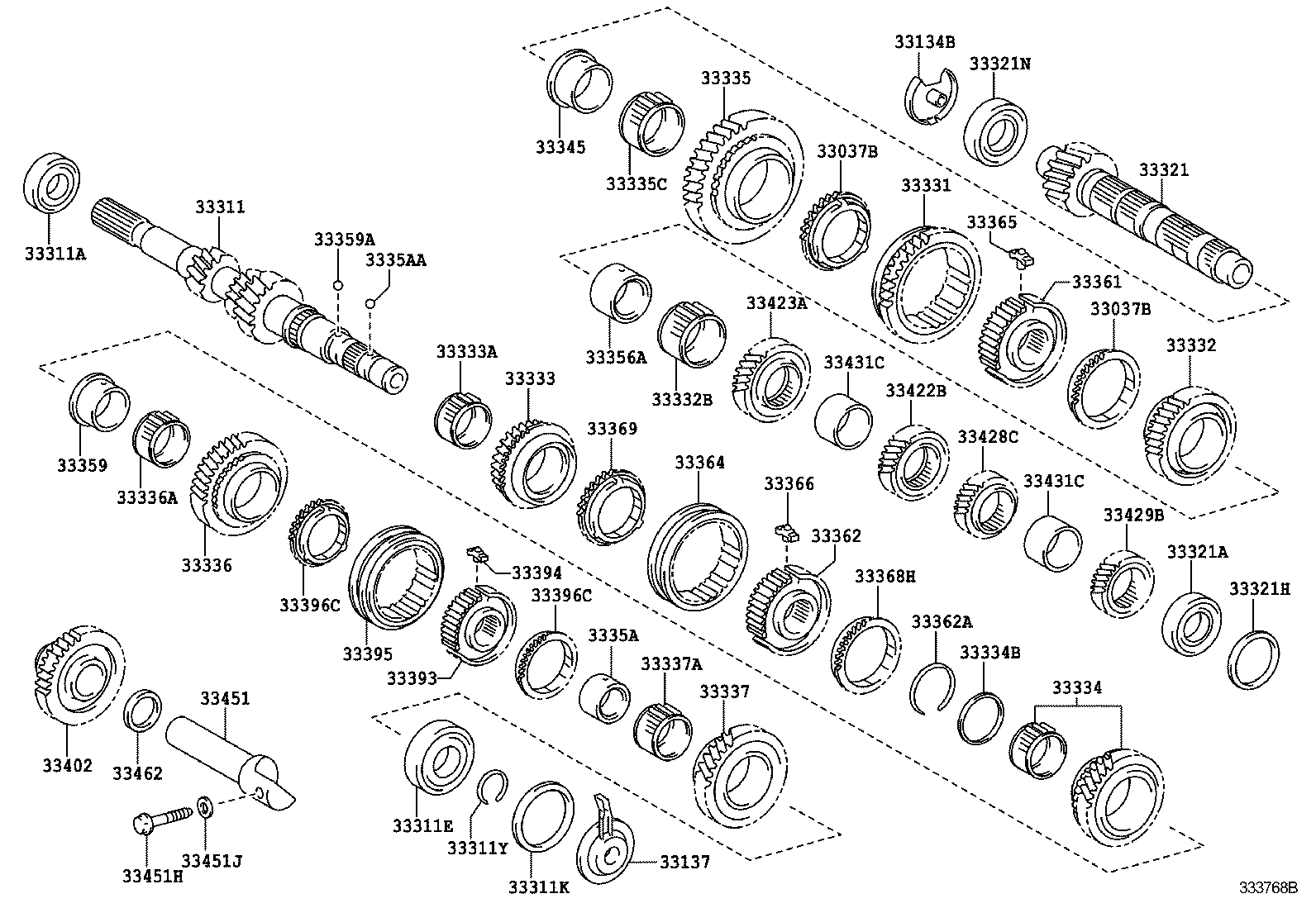 90366-28013 Bearing, Tapered Roller Toyota | YoshiParts