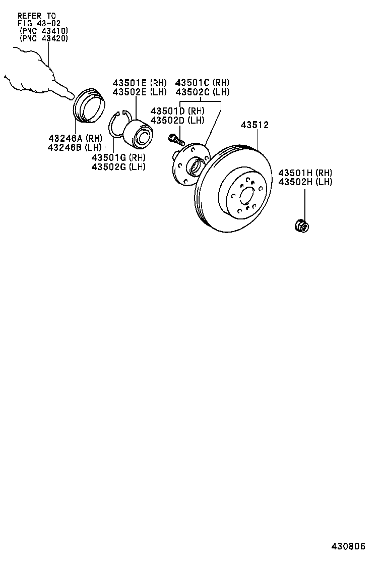 Front Axle Hub
