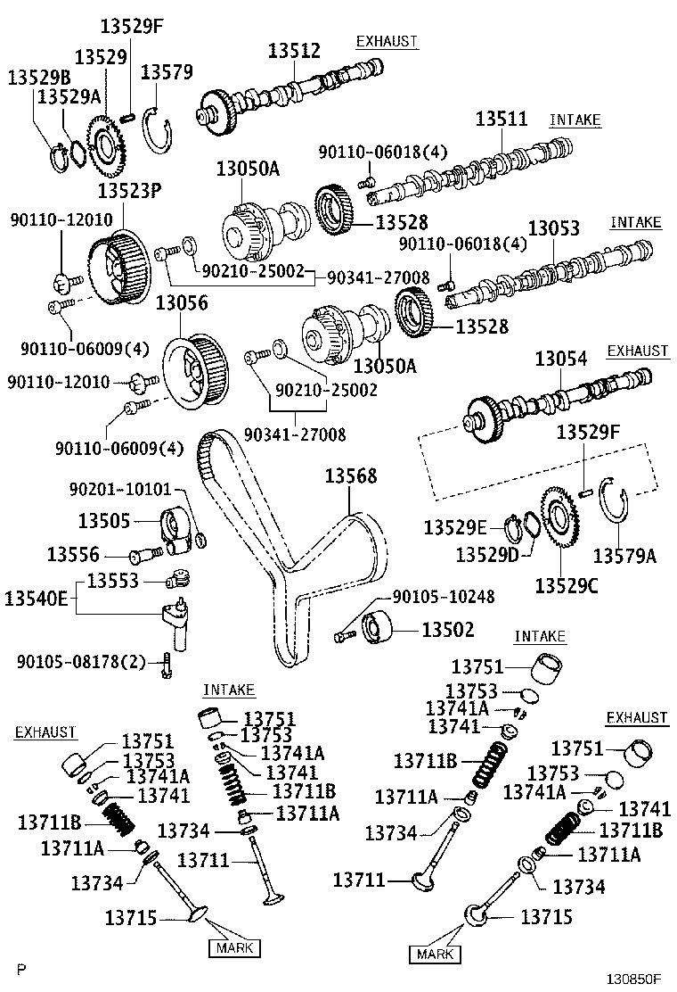 Camshaft & Valve