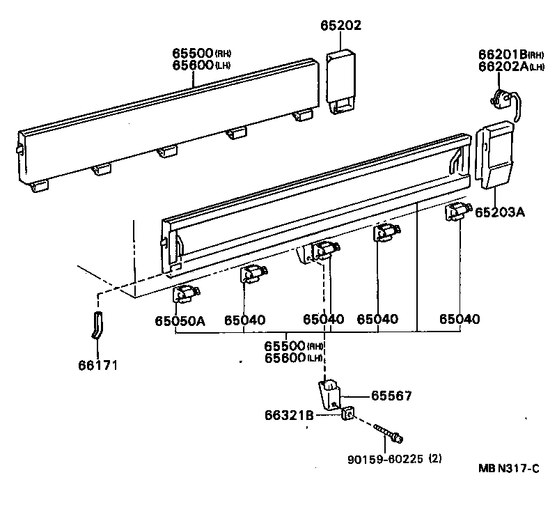 Rear Body Side Panel