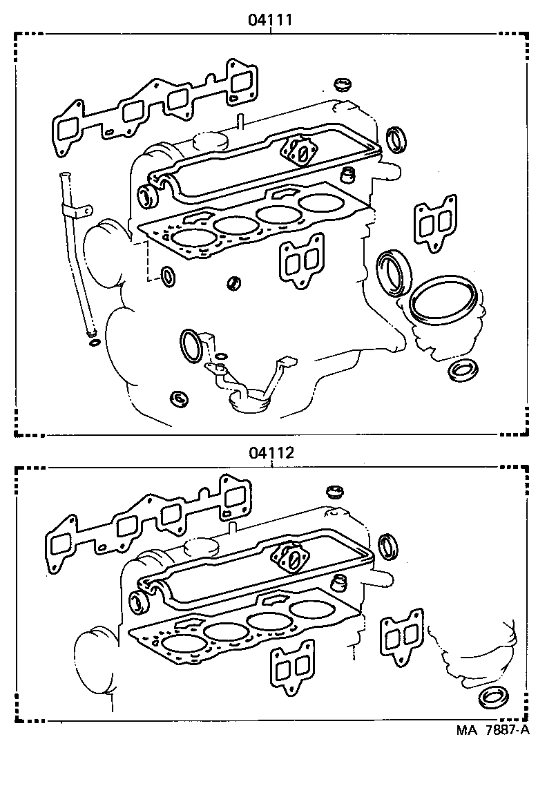 Engine Overhaul Gasket Kit