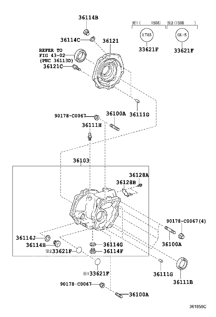 Transfer Case & Extension Housing