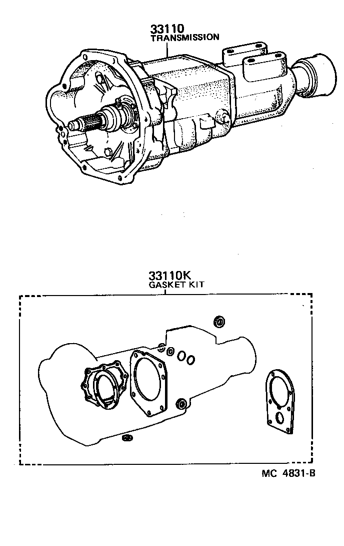 Transaxle Or Transmission Assy & Gasket Kit