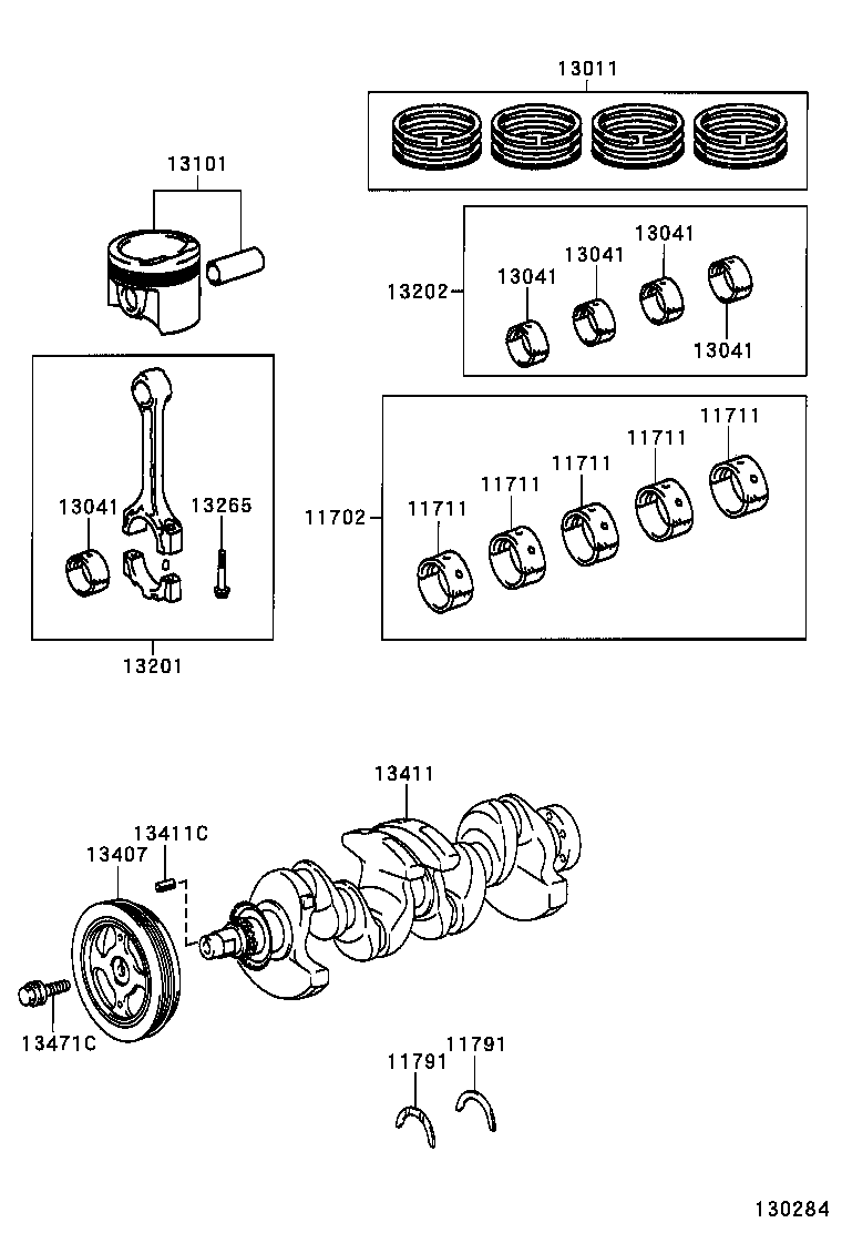 Crankshaft & Piston