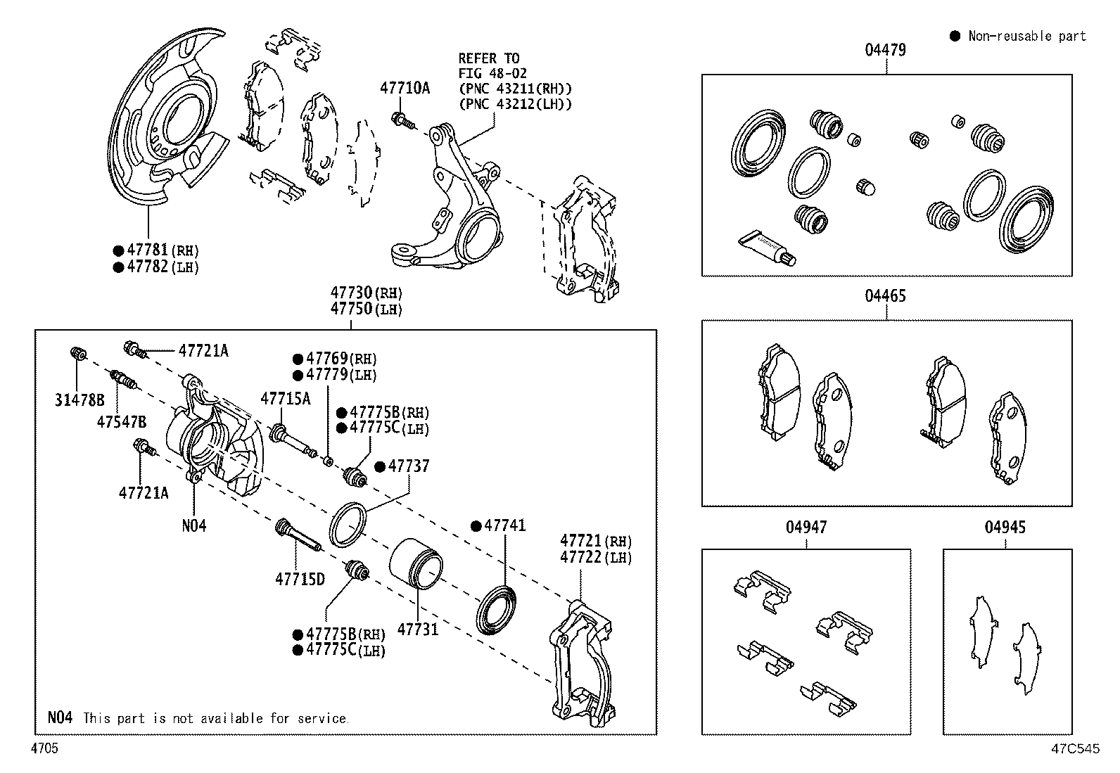 Front Disc Brake Caliper Dust Cover