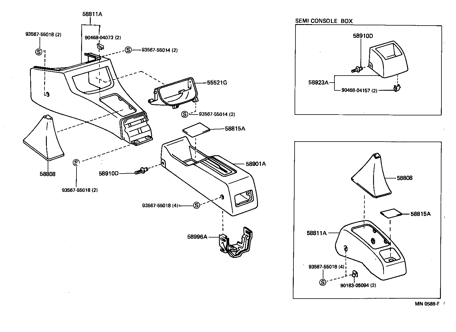 Console Box & Bracket