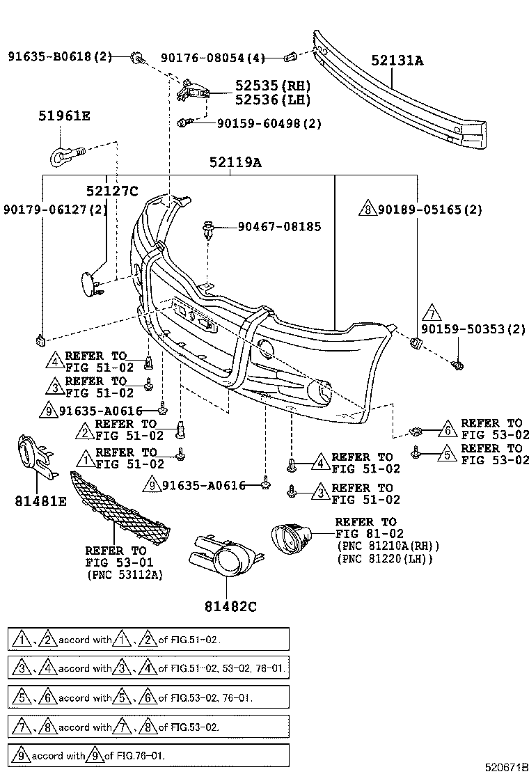 Front Bumper Bumper Stay