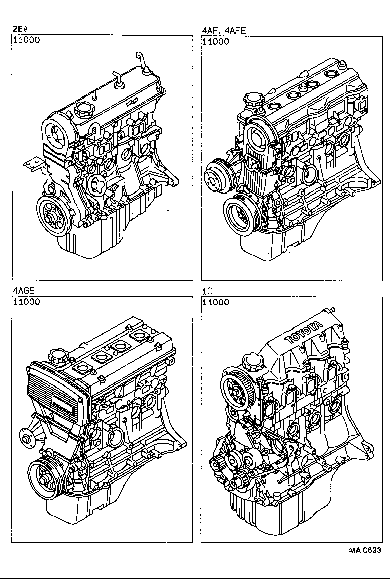 Partial Engine Assembly