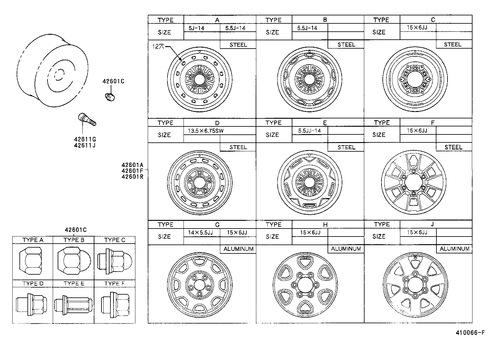 Tapa de rueda de disco