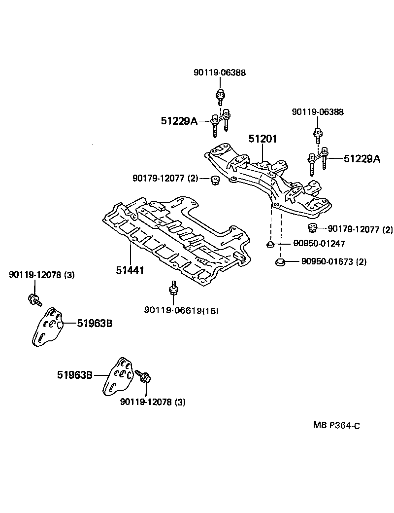 Suspension Crossmember & Under Cover