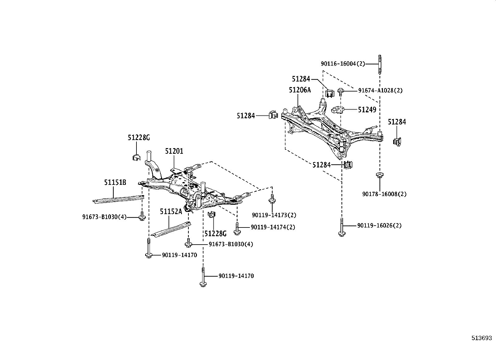 Suspension Crossmember & Under Cover