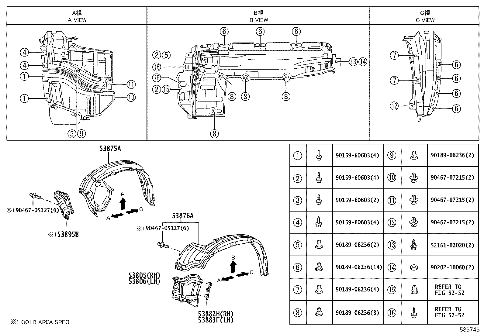 Capó y guardabarros delantero