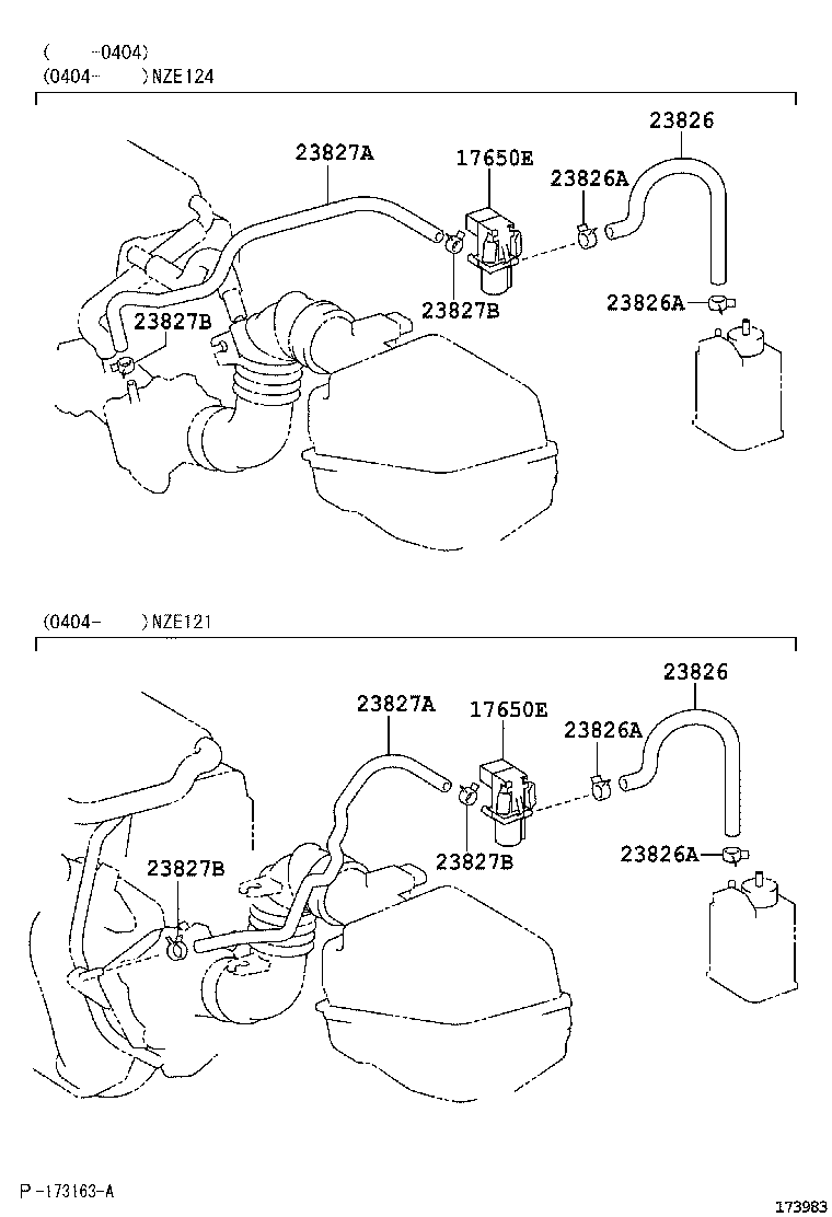 Tubería de vacío