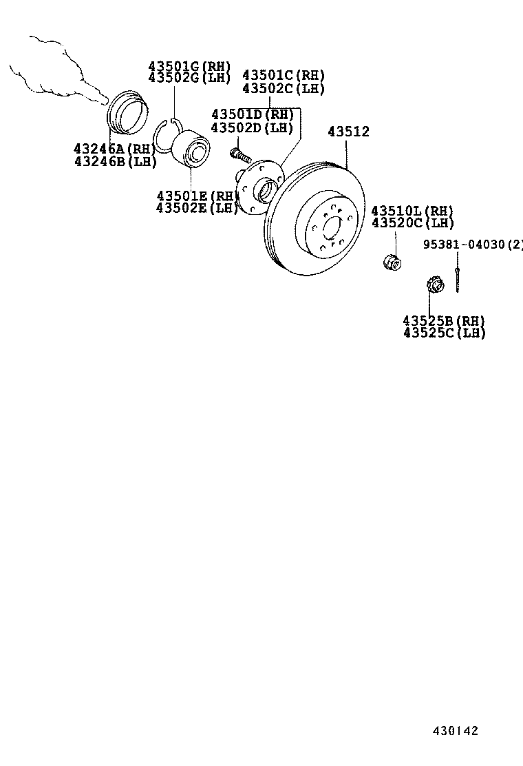 Front Axle Hub