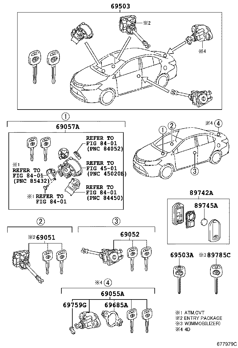 Lock Cylinder Set