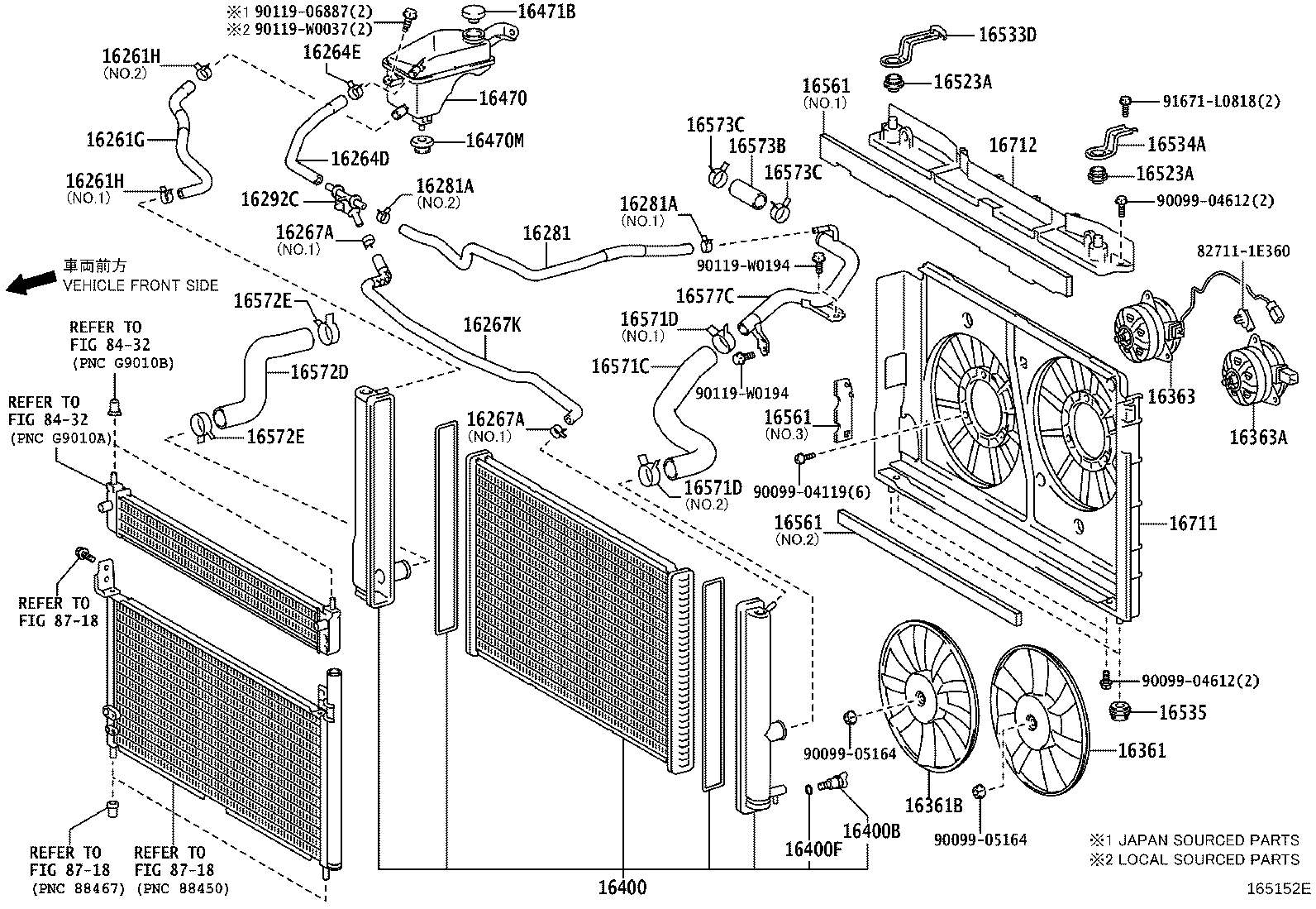 Radiator Water Outlet