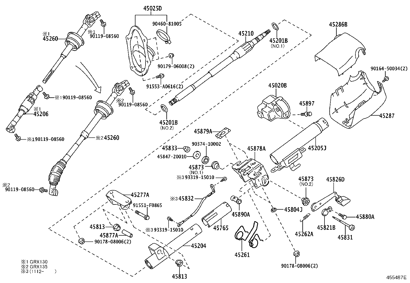 Steering Column & Shaft