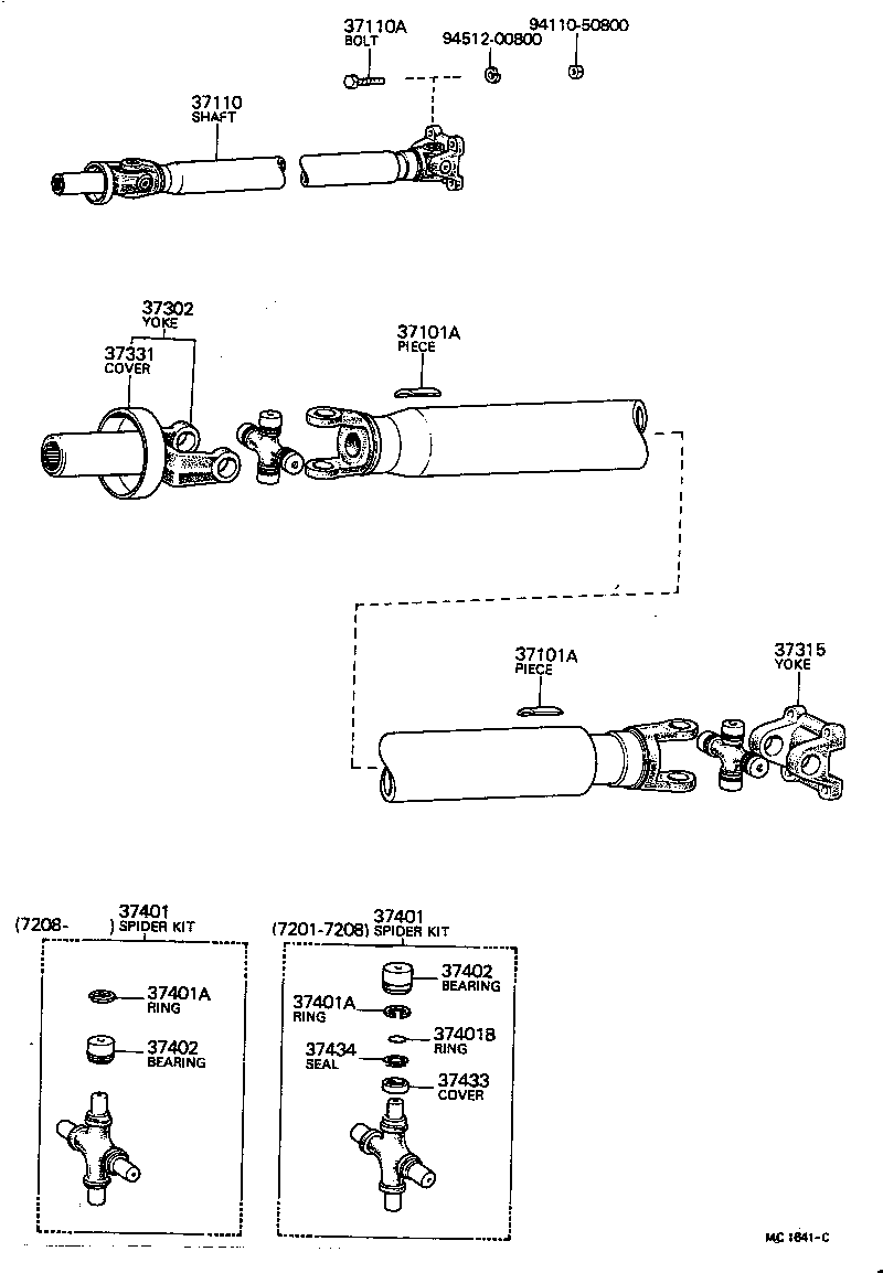 Propeller Shaft & Universal Joint