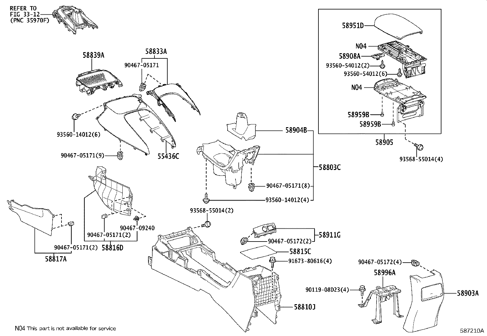 Console Box & Bracket