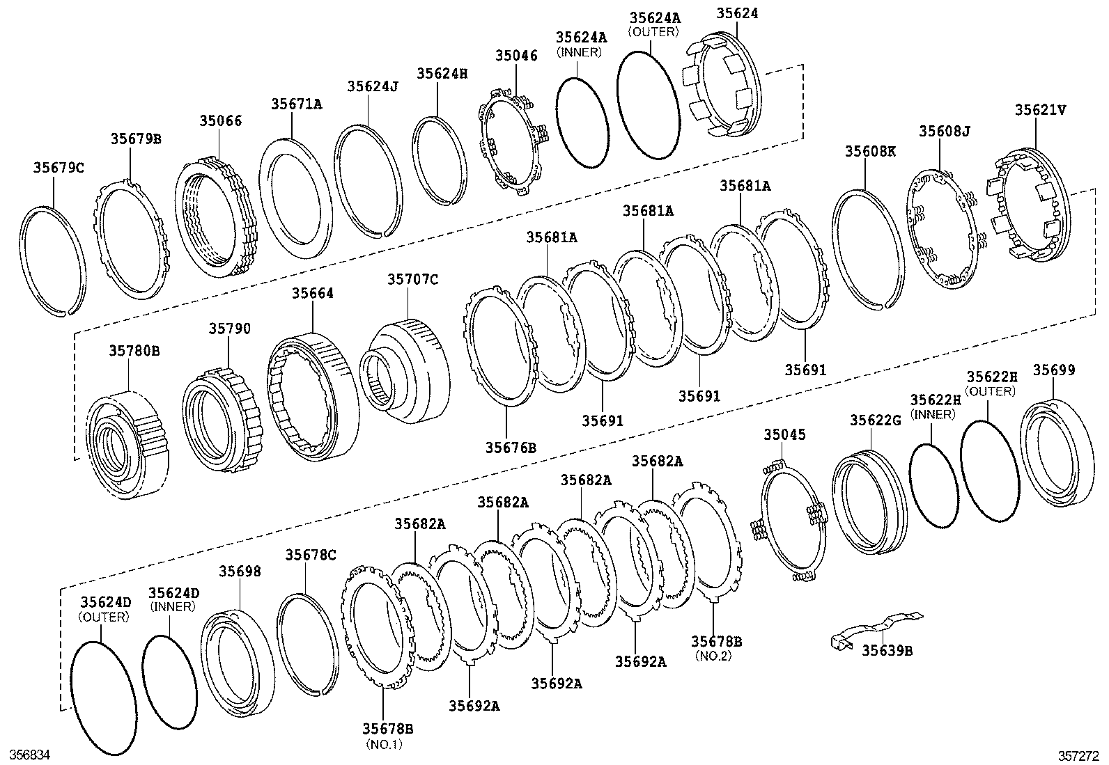 Center Support Planetary Sun Gear