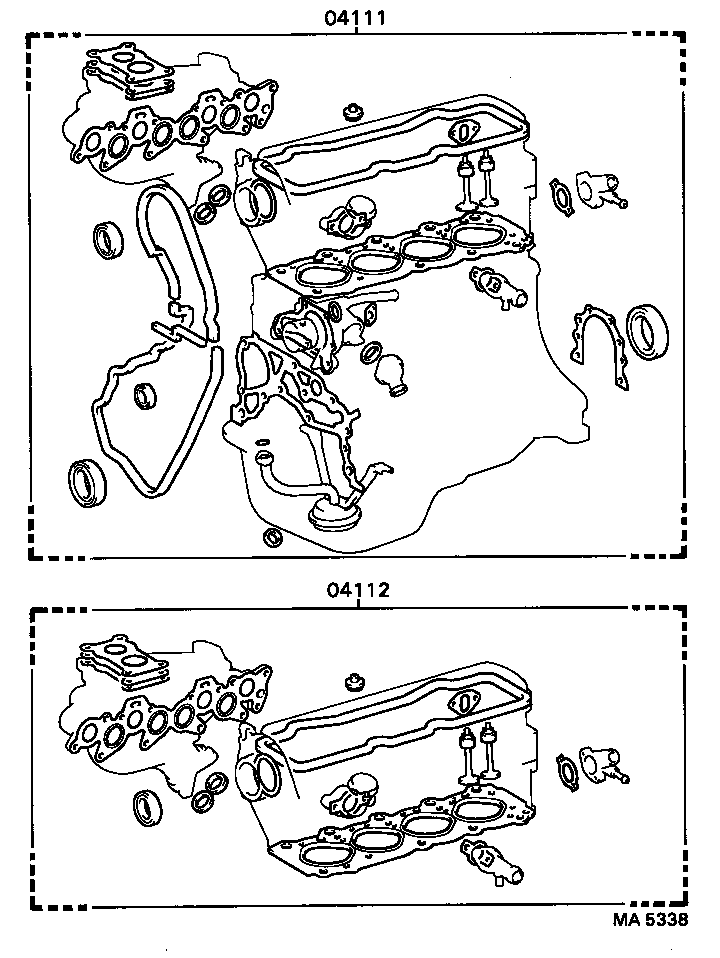 Engine Overhaul Gasket Kit