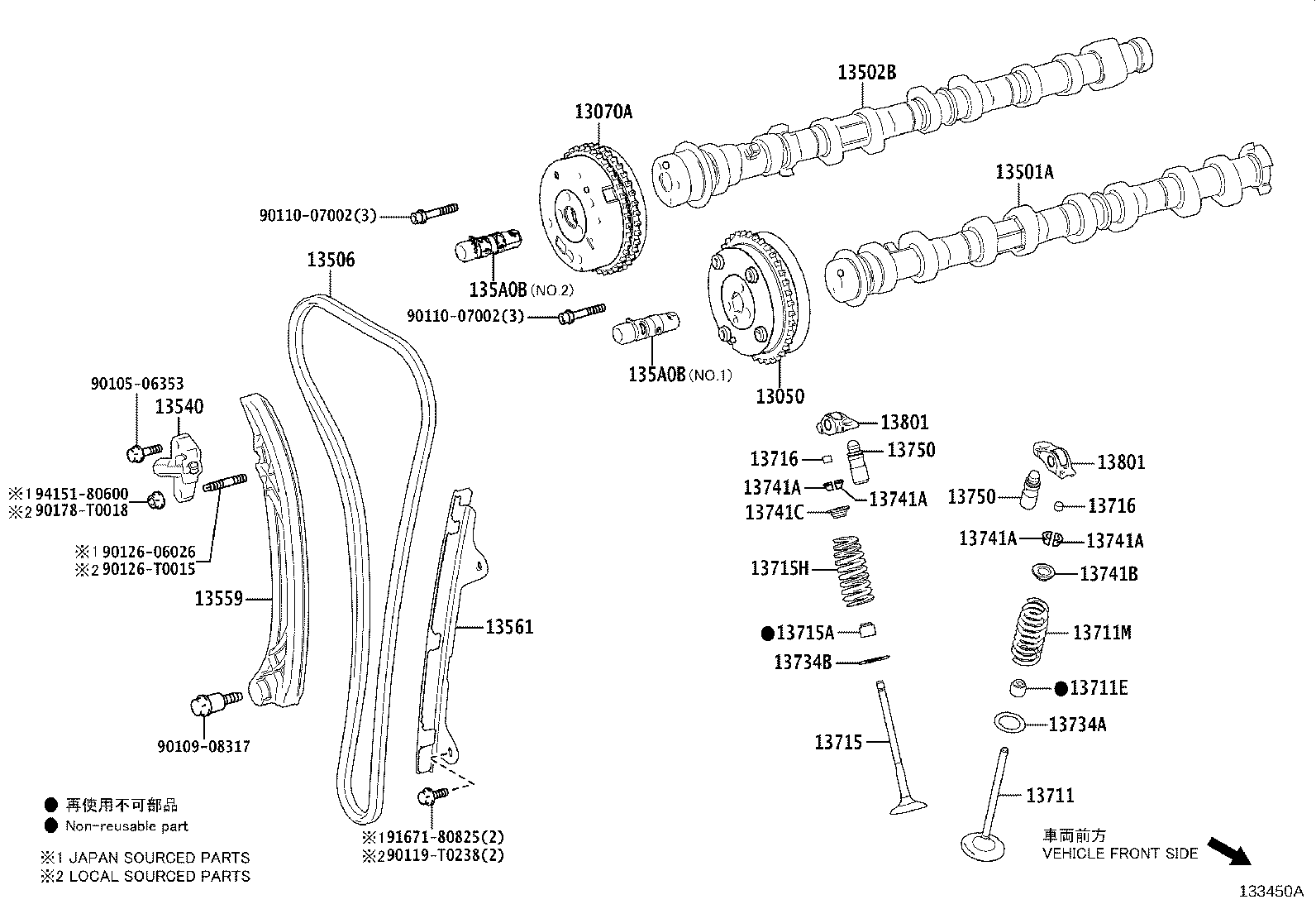 Camshaft & Valve